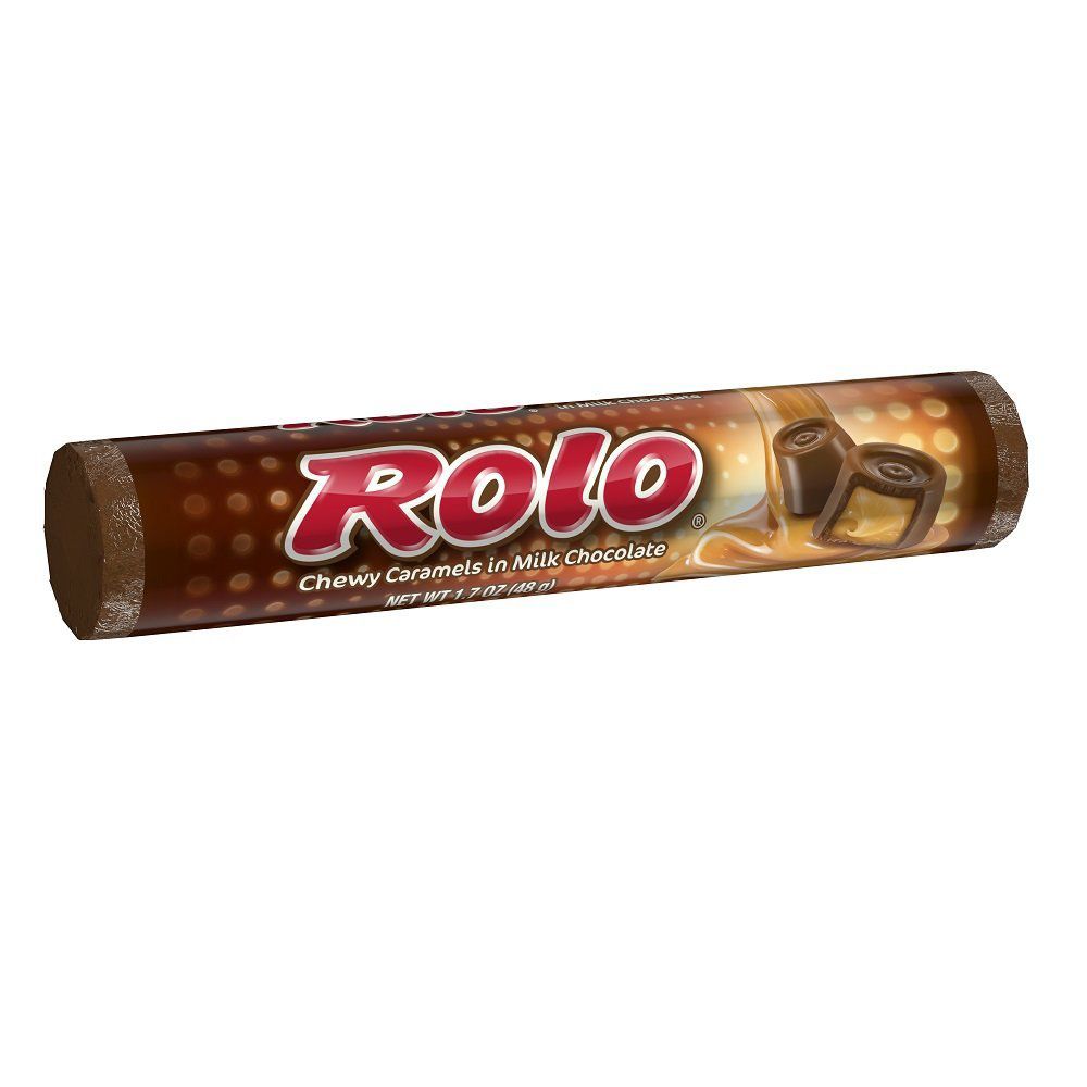 Rolo Chewy Caramels in Milk Chocolate Roll